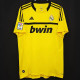 2011-2012 RMA Yellow GoalKeeper Retro Soccer Jersey