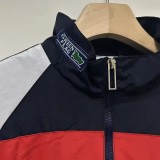 24-25 England Black white windbreaker