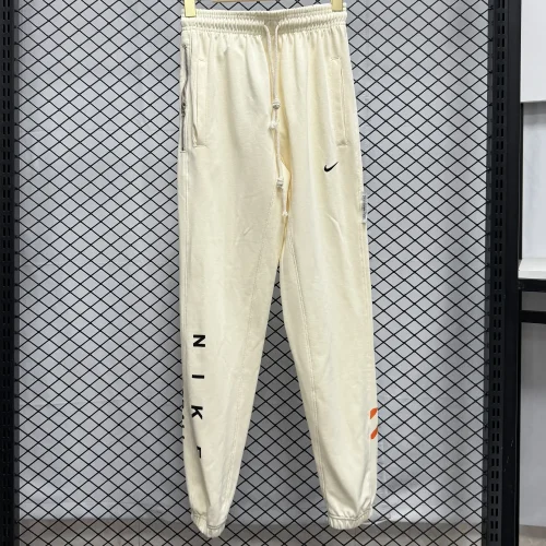 W9纯棉卫裤 NK White Top Quality Sweatpants (Have Pocket)