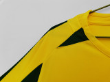 2002 Brazil Retro Home  Soccer Jersey