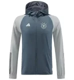 24-25 Germany Grey Windbreaker
