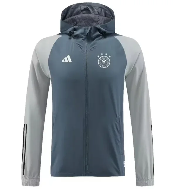 24-25 Germany Grey Windbreaker