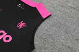 24-25 CHE Black Tank top and shorts suit