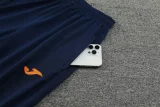 2024 JOM Royal Blue Half Pull Tracksuit #809(半拉链)