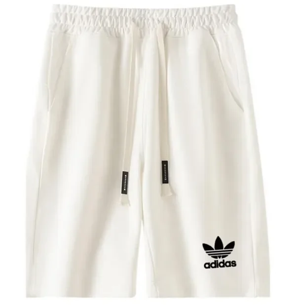 2025 AD White Pure Cotton Fabric Casual Short Pants