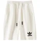2025 AD White Pure Cotton Fabric Casual Short Pants