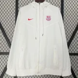 24-25 BAR White Windbreaker
