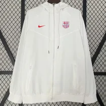 24-25 BAR White Windbreaker