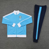 23-24 Man City Sky Blue Jacket Tracksuit #02