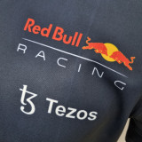 2022 F1 Formula One Red Bull Royal Blue Polo Racing Suit(有领)