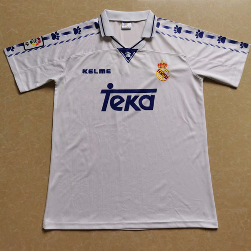 1996-1997 RMA Home Retro Soccer Jersey