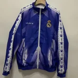 1996-97 BAR Purple & White Retro Double Sided Windbreaker (双面风衣)(刺绣)