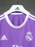 2016-2017 RMA Away Player Version 长袖球员 Long Sleeve Retro Soccer Jersey