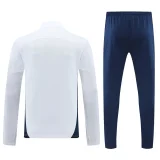 24-25 Marseille White Half Pull Tracksuit (半拉链)