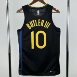 24-25 WARRIORS BUTLERlll #10 Black Top Quality Hot Pressing NBA Jersey (Trapeze Edition)飞人版