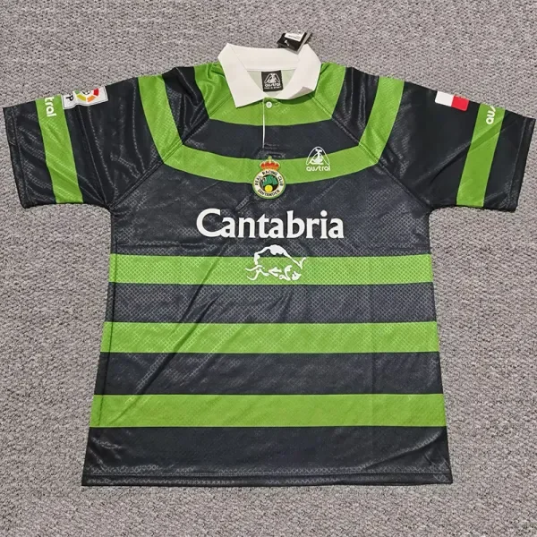 1999-2000 Racing de Santander Away Retro Soccer Jersey*带章