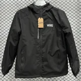 2024 VANS Thickened warm Black Outdoor Jackets #F7加绒冲锋衣