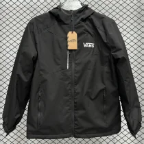 2024 VANS Thickened warm Black Outdoor Jackets #F7加绒冲锋衣