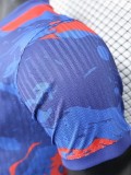 25-26 BAR Blue Red Special Edition Player Version Training Shirts