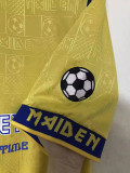2008 West Ham Iron Maiden #08 Yellow Retro Soccer Jersey