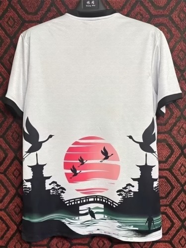 24-25 Japan White Special Edition Fans Soccer Jersey *鬼武者