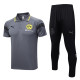 23-24 Dortmund Grey Polo Tracksuit #C989