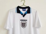 1996 England  Home Retro Soccer Jersey