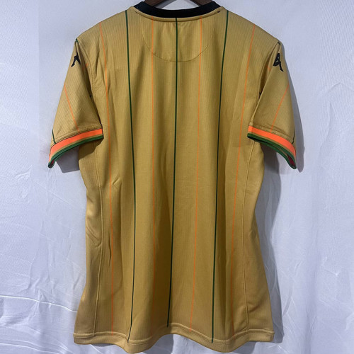23-24 Venezia FC Yellow Fans Soccer Jersey