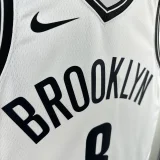 22-23 NETS CUI #8 White Top Quality Hot Pressing NBA Jersey