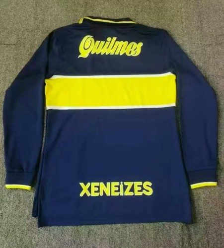 1996-1997 Boca Home Long Sleeve Retro Soccer Jersey (长袖)