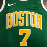 CELTICS BROWN #7 Green Top Quality Hot Pressing NBA Jersey
