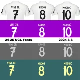 24-25 RMA Purple Orange Special Edition Training Shirts *三叶草