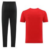 2023 NK ND02 Red Short-sleeved Trouser Suit