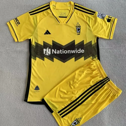 24-25 Columbus Crew Home Kids Soccer Jersey (带章)