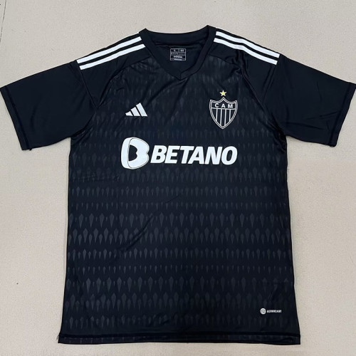 23-24 Atletico Mineiro Black GoalKeeper Soccer Jersey