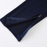 2023 NK Blue Half Pull Tracksuit (半拉链) #NB05