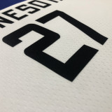 22-23 TIMBERWOLVES GOBERT #27 White City Edition Top Quality Hot Pressing NBA Jersey