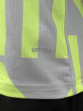 2023 Man City Grey Green Player Version Training Shirts