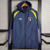 24-25 Sao Paulo Dark blue Windbreaker