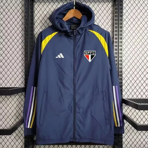 24-25 Sao Paulo Dark blue Windbreaker
