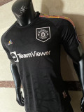 2023 Man Utd Joint Edition Black Player Version Soccer Jersey
