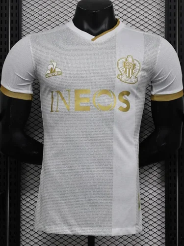2024-25 OGC Nice Away Player Version Soccer Jersey