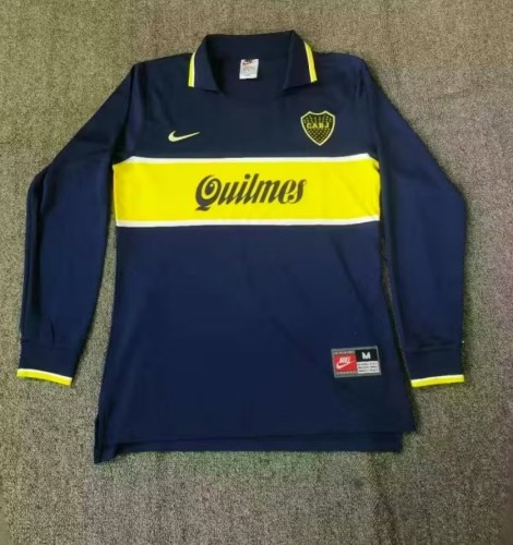 1996-1997 Boca Home Long Sleeve Retro Soccer Jersey (长袖)