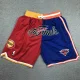 Rockets Knicks Red blue City Edition Top Quality NBA Pocket Pants *火箭拼尼克斯