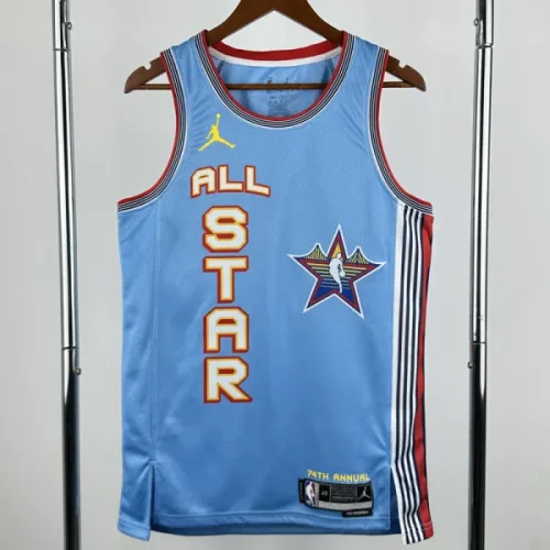 25-26 ALL-STAR IRVING #11 Light blue Top Quality Hot Pressing NBA Jersey