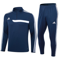 2023 AD Royal Blue Half Pull Tracksuit #2337 (半拉链)