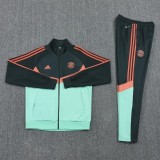 24-25 Bayern Black green ]acket Tracksuit #03