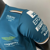 2023 F1 Aston Martin #18 Green Racing Suit(圆领18号)