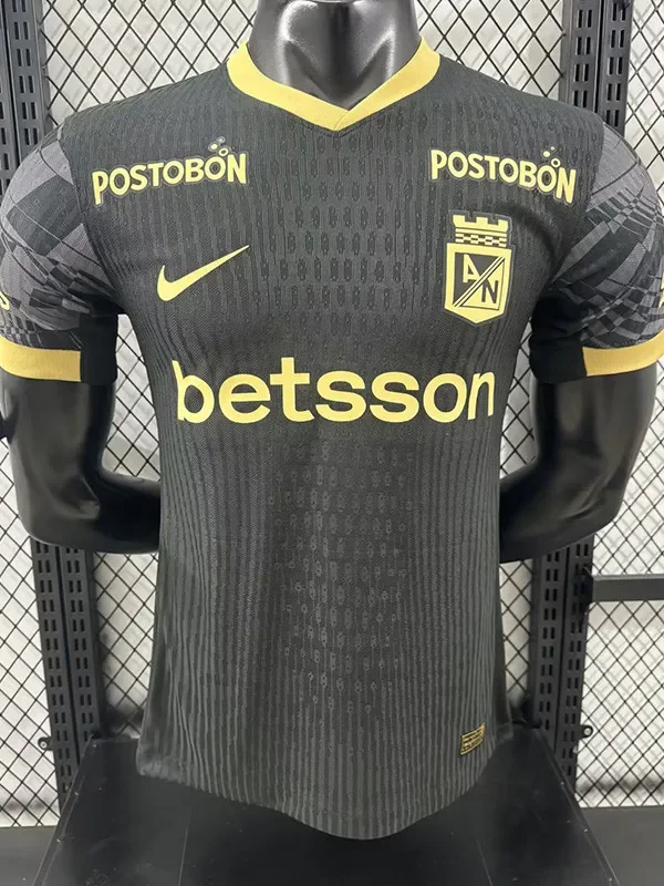 25-26 Atetico Nacional Away Player Version Soccer Jersey