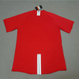 2007-2008 Man Utd home Red Retro soccer jersey(带胸前决赛字)